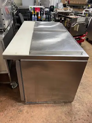Used Continental Used Continental SW60-24M Refrigerator Flat Top Prep-Table - Used Food Prep Tables Illinois US | Falcon Restaurant Supply #1374995