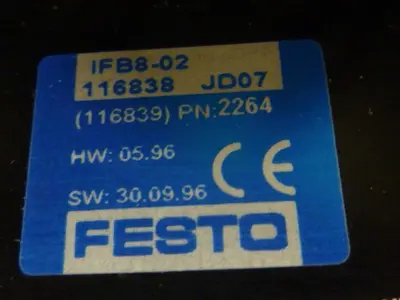 USED FESTO IFB8-02