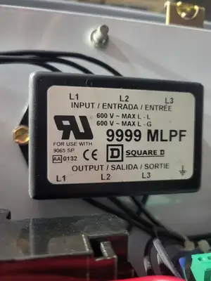 USED SQUARE D MODEL 6