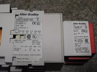 Allen Bradley 100-C43Z*00 General Purpose Contactor 100S-F Used