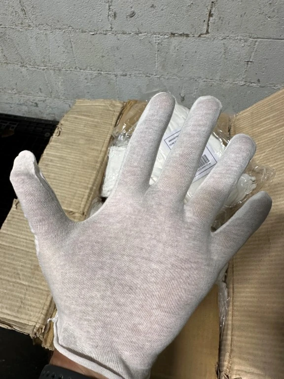 97-501 COTTON INSPECTION GLOVES - WOMEN (1,2