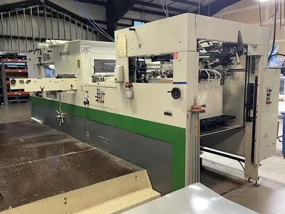 2002 Bobst SP-102E-II Autoplaten Die Cutter