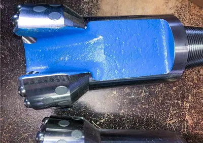 New | in-Stock TRIDENT SUPREME 6" FLAT FACE CARBIDE BUTTON CABLE TOOL DRILL BIT Drills Pennsylvania US | East West Machinery & Drilling #1417749