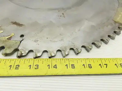 20" Non-Ferrous Metal Circular Saw Blade 72 Tooth Carbide Re-Sharpened 30MM Bore