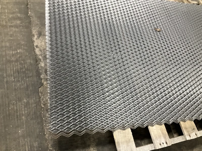 (5) sheets of expanded steel 37” x 56”, new/unused