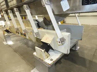 Link-Belt LBL 18"x7' Stainless Vibrating Shaker Feeder Conveyor Food Process