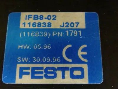 USED FESTO IFB8-02