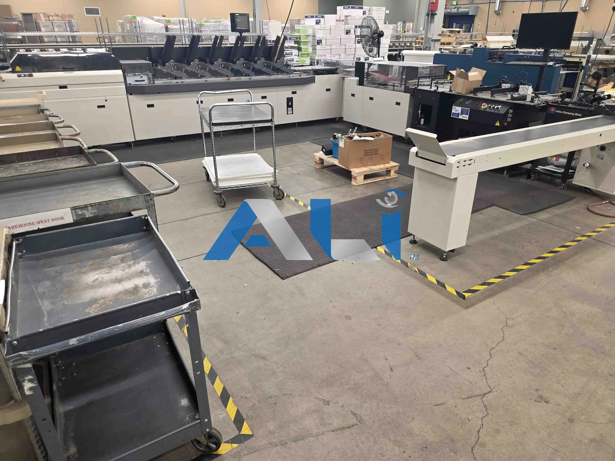 Used Pitney bowes Flowmaster RS Mail Inserters California US | Asset Liquidity International #1305165