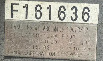 Used 2015 GENESIS/FANUC ARCMATE 100IC/12 Robots Michigan US | RAB Industries, Inc. #184586