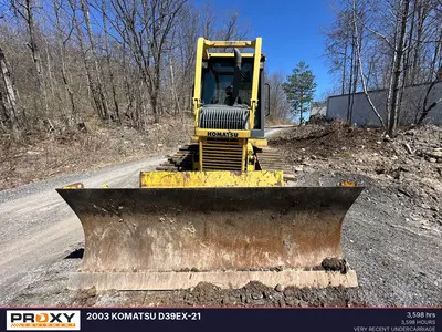 Used 2003 KOMATSU D39EX-21 Bulldozers Pennsylvania US | Proxy Equipment #1388624