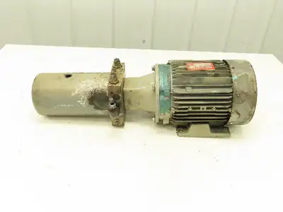 Leroy Somer 22GV4DQ Hydraulic Pump Motor 2HP 1700 RPM 230/460V 3PH 2.5L