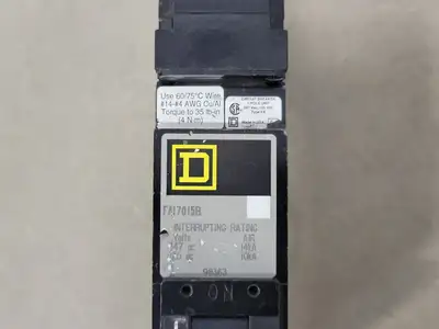 USED SQUARE D FH17015B