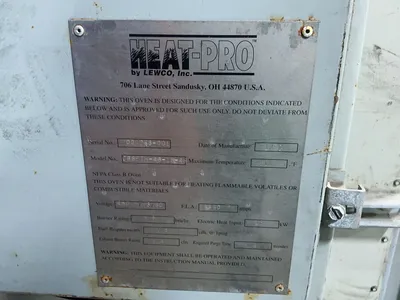 Used 2002 LEWCO, INC. CB8ETH481848 Batch Ovens Ohio US | HGR 24 #1251089
