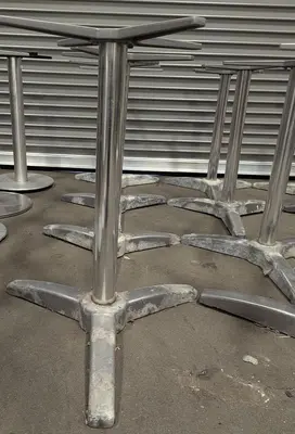 USED TABLE BASE COMPANY CROSS BASE