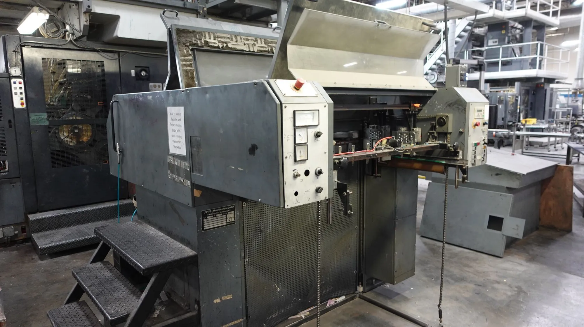 Used 2001 VITS ROTOCUT Sheeters Illinois US | Machinery Solutions Group, Inc. #1407982