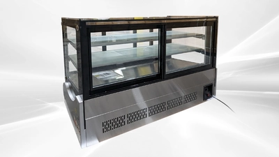 171-0299 60" Countertop Self Contained Bakery Cooler