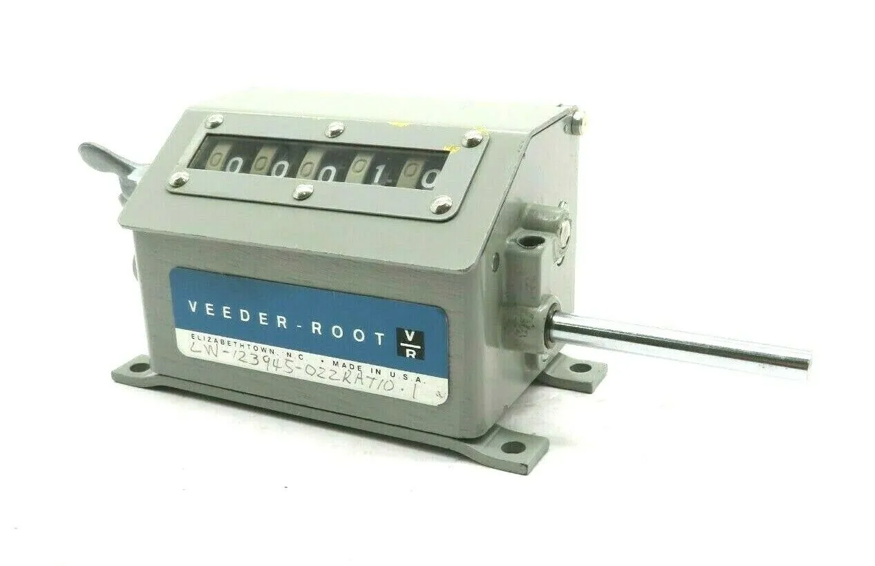 USED VEEDER ROOT LW-123945-022 COUNTER RATIO 1 123945 LW123945022