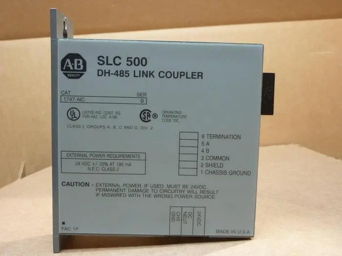 Used ALLEN BRADLEY 1747-AIC SER B Misc Electrical & Power Parts | Ideal Machinery #665568