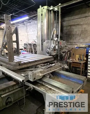Used GIDDINGS & LEWIS 340-RT Horizontal Table Type Boring Mills New York US | Prestige Equipment #1293562