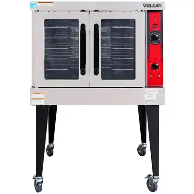 Vulcan VC4GC Single Full Size Liquid Propane Gas Convection Oven - 50,000 BTU