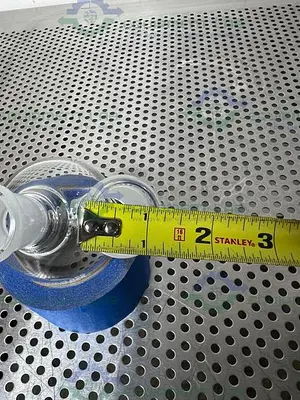 NEW CHEMGLASS CG-1524-03 250ML ROUND BOTTOM HEAVY WALL FLASK 24/40 3-NECK ANGLED 20°