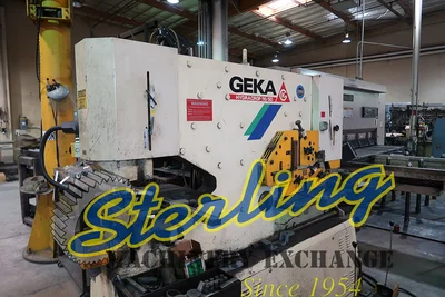 Used GEKA HYDRACROP 110/SD Ironworkers California US | Sterling Machinery Exchange #1465411