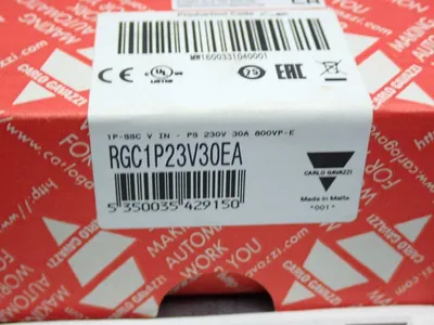 NEW CARLO GAVAZZI RGC1P23V30EA