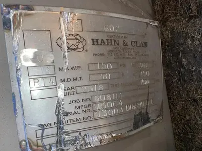 USED 2018 HAHN & CLAY 2000 GAL