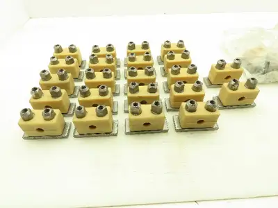 Behringer SH3050-SP 1/2" Pipe Tube Clamp Heavy Duty Zinc-Plated Steel Lot of 23