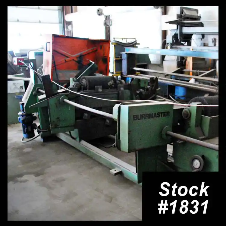 Used BURRMASTER, JOHN MARSHALL ENGINEERING 1 Deburring Machines Ohio US | Universal Tube & Rollform Equipment Company #280238