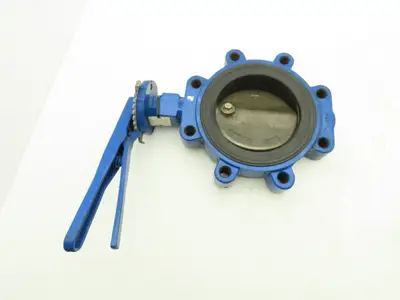 Keystone AR2 805 Lug Butterfly Valve 6" w/Handle CF8M Disc 175 PSI