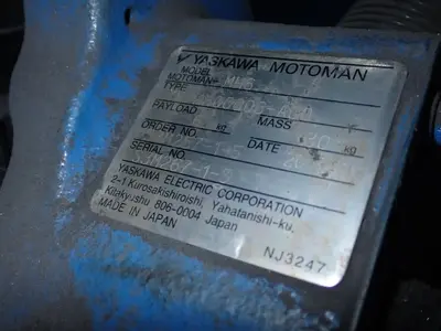 USED YASKAWA MOTOMAN MH6
