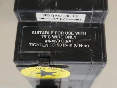 USED SQUARE D QOM100VHL