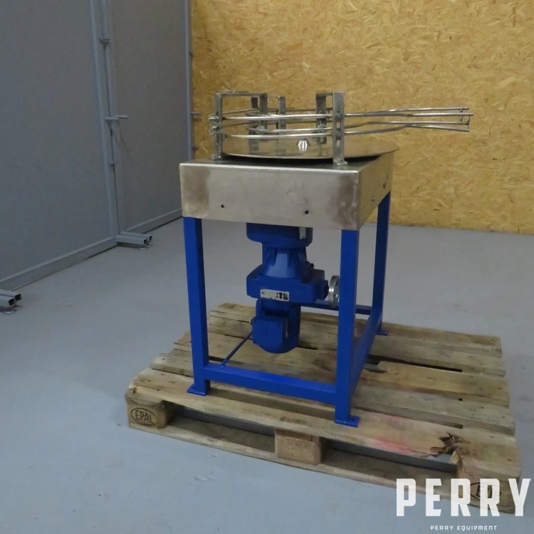 _UNKNOWN_ Ø 600 mm Accumulating Table | Perry Equipment