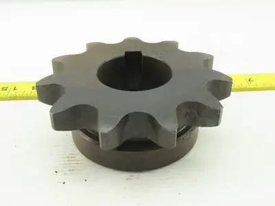 Martin 100BS11 11 Tooth Single Roller Chain Sprocket 1-15/16" Keyed Bore