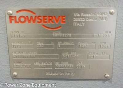 NEW FLOWSERVE 10HDX27B
