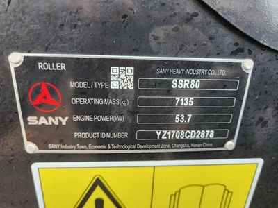Used 2024 SANY SSR80 Single Drum Rollers New York US | Abele Tractor #1343160