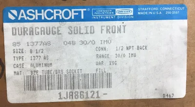 Used ASHCROFT _UNKNOWN_ PLC Processors South Carolina US | Palmetto Automation #1482791