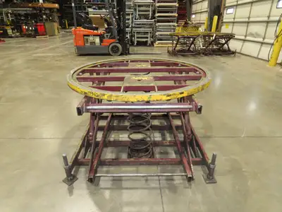 Southworth Pallet Pal 360 Positioner Rotator Spring Level Loader Turntable 43"