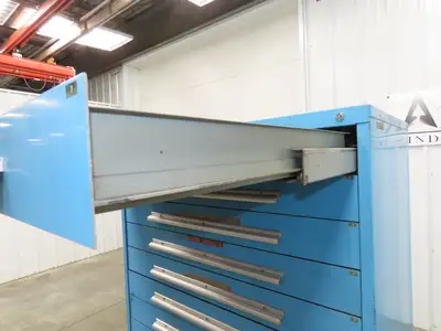 Nu-Era Modular Tool Storage Cabinet 10 Drawer 45x28x61" Vidmar Lista Stanley