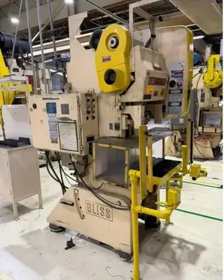 BLISS 35 TON OBI O.B.I, Flywheel, Single Crank Presses | Timco, Inc. (1)