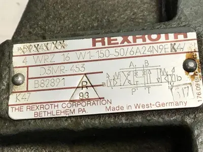 USED REXROTH 4WRZ16W115050/6A24N9EK4/D3MR-453