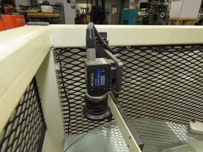 Keyence Production Inspection Camera Pass/Fail System Rejection Vibrator Feeder