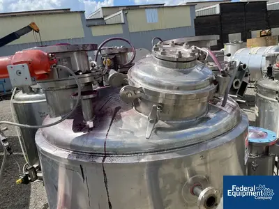 USED Lee Industries 360 Gal Lee Reactor, 304 S/S, 20/100#