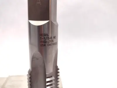 0401K52B | Regal Cutting Tools  1-1/2"-6 NC-.005 4FL Plug - New Other