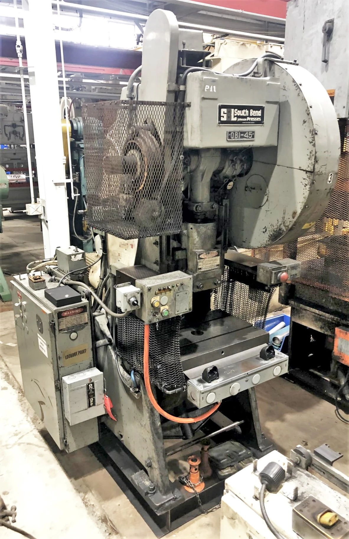 USED 1981 SOUTH BEND JOHNSON SOUTH BEND JOHNSON 45 FW-AC PRESS