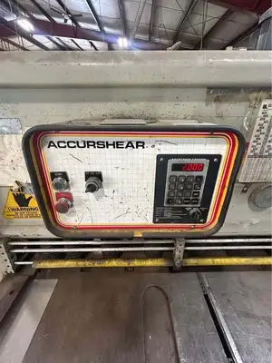1994 ACCURSHEAR 625010 Shears-Power Squaring Hydraul. | Asset Exchange Corporation (2)