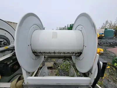 Electric Hose Reel w/ Motor & Speed Reducer
