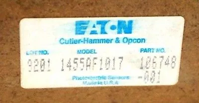 NEW EATON- OPCON 1455AF1017