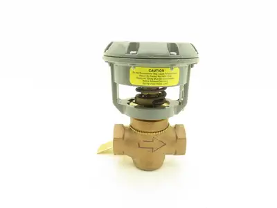 Johnson Controls V-3754-1022 3/4" NPT Normally Open Terminal Unit Valve 3-6 PSI